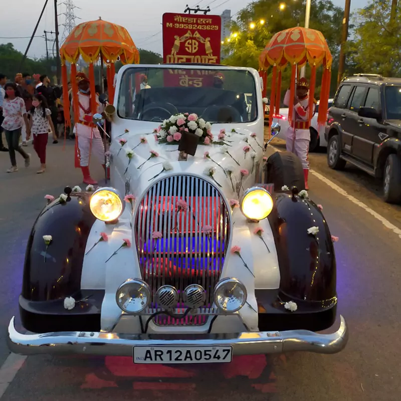 Baby Austin Vintage Car on Rent